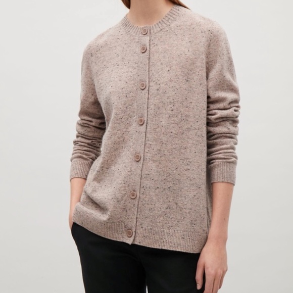 COS LAMBSWOOL CARDIGAN - S - Picture 8 of 16